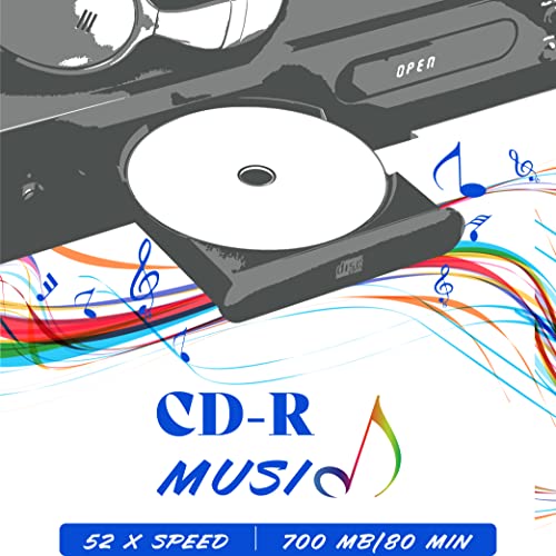 Snapklik.com : PioData CD-R 52X 700MB Moisture Resistant White Inkjet ...