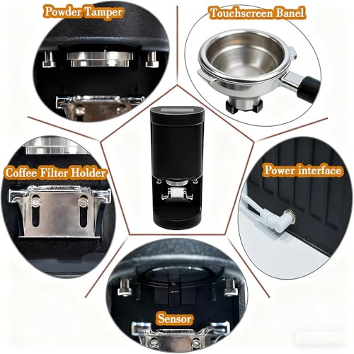 Máquina automática de prensado de café de 58 mm comercial para café expreso 7