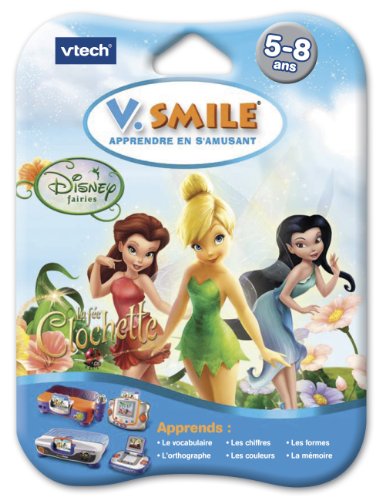 VTech - Cartouche de jeu V.Smile (Motion) Fee Clochette - 84325