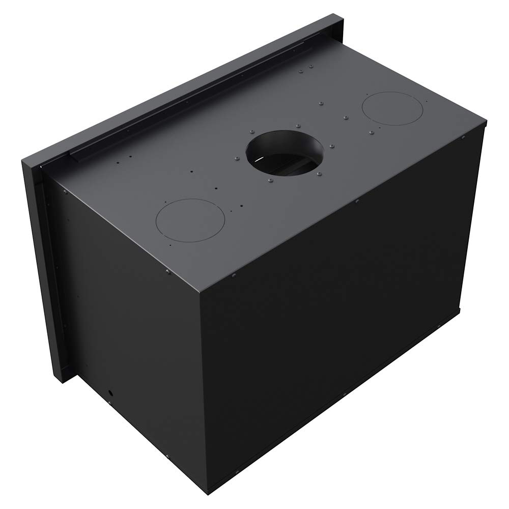 KRATKI Inserto per camino in acciaio a legna KASETA 8 kW Ø160 A+ Resa 75% | Acciaio nero, efficienza 83%, classe A+. Ecodesign, BImSchV 2.; combustione efficiente; basse emissioni; calore uniforme