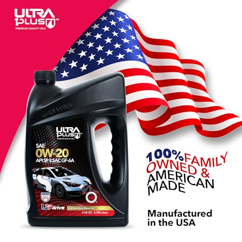 Image of SAE 0W-20 Full Synthetic Motor Oil API SP ILSAC GF-6A 12 Quarts