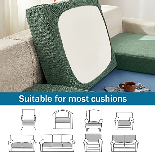 Housse coussin extensible imperméable base antidérapante marron taille L - 8