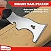 Goldblatt 9-in-1 Paint Scraper Tool, Heavy Duty Stainless Steel Putty Knife Scraper with Metal Hammer End, Multi-Use Painters Tool for Wood, Painting, Drywall