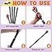 Spooktacular Creations Halloween Walking Cane, Red Fire Dragon Claw Round Staff for Wizard Costume Scepter Accessories for Halloween Party Pretend Play Costume, Dress Up Parties
