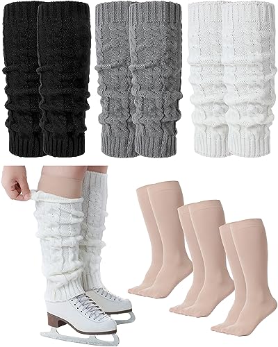 Image of Chuarry 6 Pairs Skating Leg Warmer