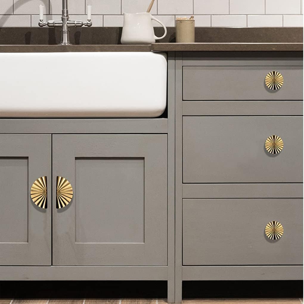 Retro semi-Circular Handle, 2PCS Half Circle Drawer Pulls Invisible Cabinet Handles, Plastic Decorativ & Wardrobe Knobs with Screws(Silver)