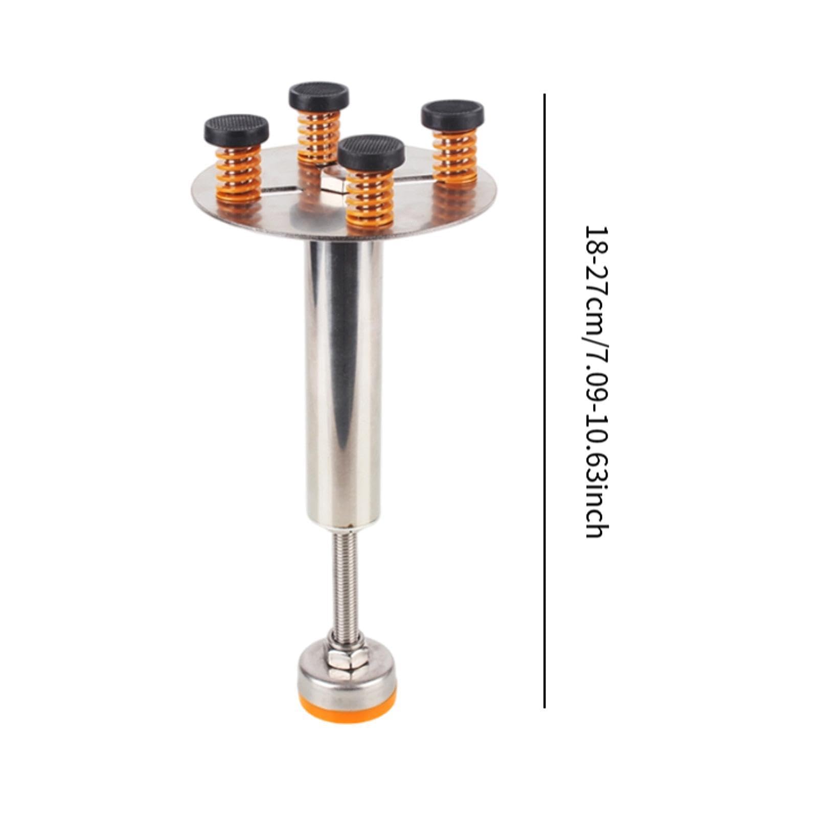 Supporto per tritarifiuti Parte per tritarifiuti Riduzione del Rumore in Cucina Supporto Antiscivolo Molla per martinetto Staffa Ammortizzatore, Altezza da 18 Cm a 27 Cm