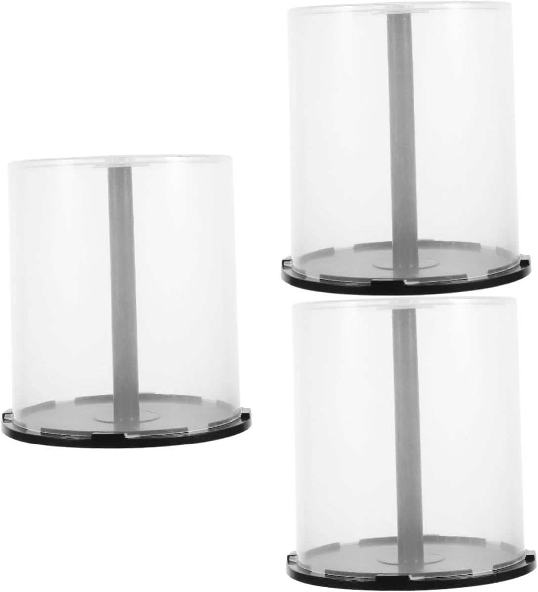 3pcs DVD Case Holder Organizer Cd Storage Rack Empty DVD Storage Cases Cd Container Album