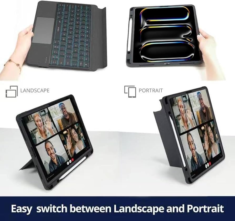 iPad - iPad Pro12.9 Wi-Fiモデル128GB Keyboardケース付 Amazon | iPad Air 13 インチ M2 キーボードケース タッチパッド