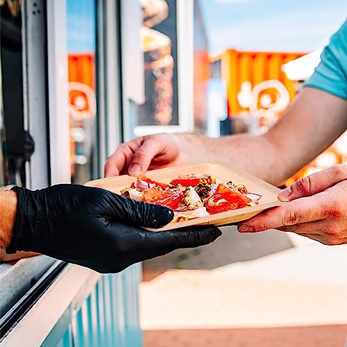 Platos de madera desechables para pícnic y eventos al aire libre GRÄWE 7