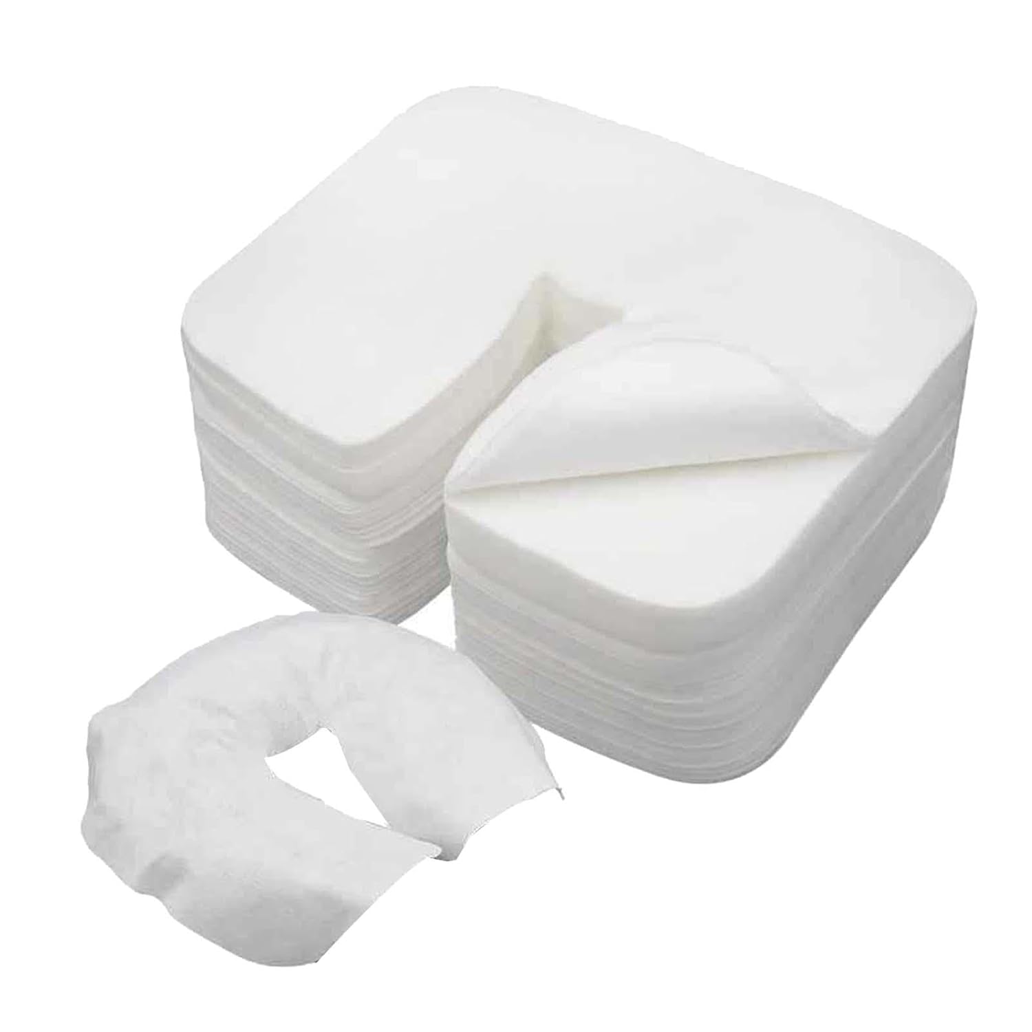 Fashion My Day 100Pcs Disposable Pillow Case Disposable Face Cradle Cover for SPA Salon Bed U Shape Health & Beauty | Massage | Massage Tables & Chairs Fashion My Day 100Pcs Disposable Pillow Case Disposable Face Cradle Cover for SPA Salon Bed U Shape Health & Beauty | Massage | Massage Tables & Chairs