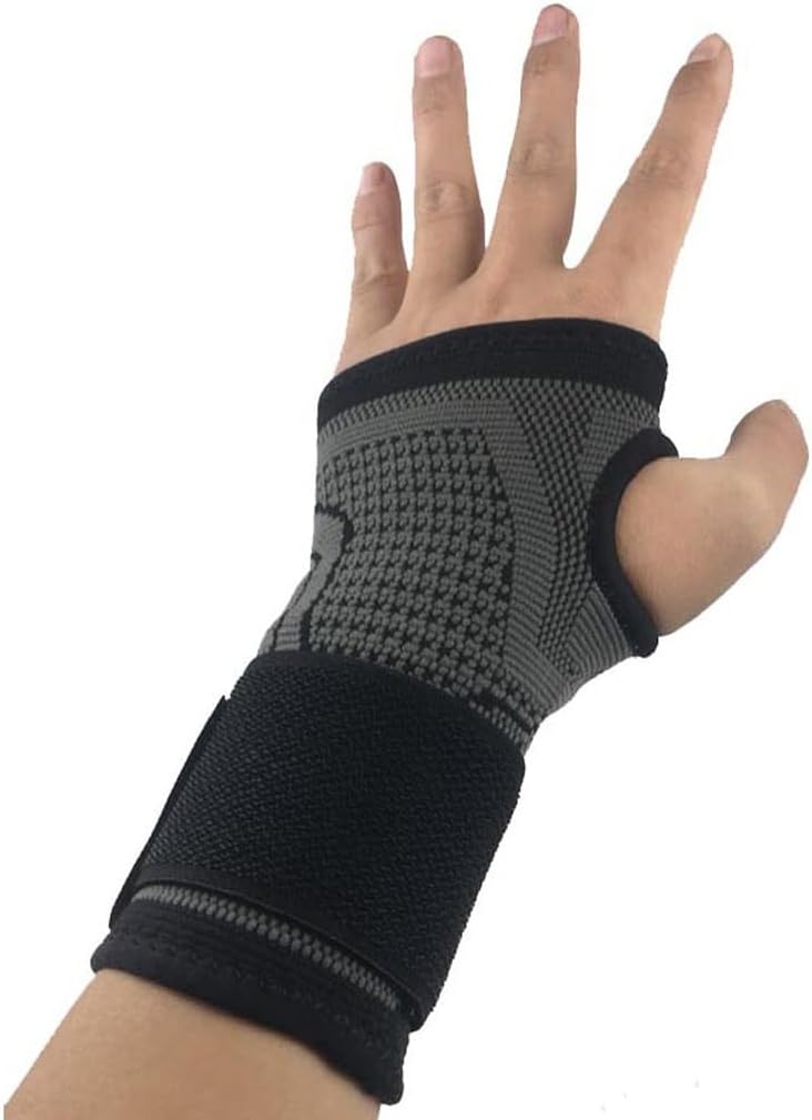 Cycling Sport Wrist Support Brace with Elastic Bandage Compress for Fitness Gym Weightlifting Hand Palm Protector