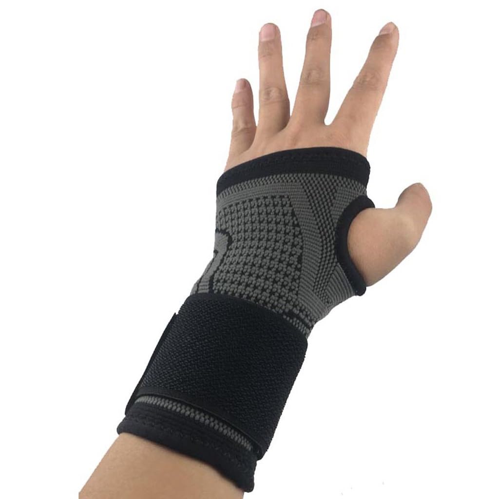 Cycling Sport Wrist Support Brace With Elastic Bandage Compress for Fitness Gym Weightlifting Hand Palm Protector XL