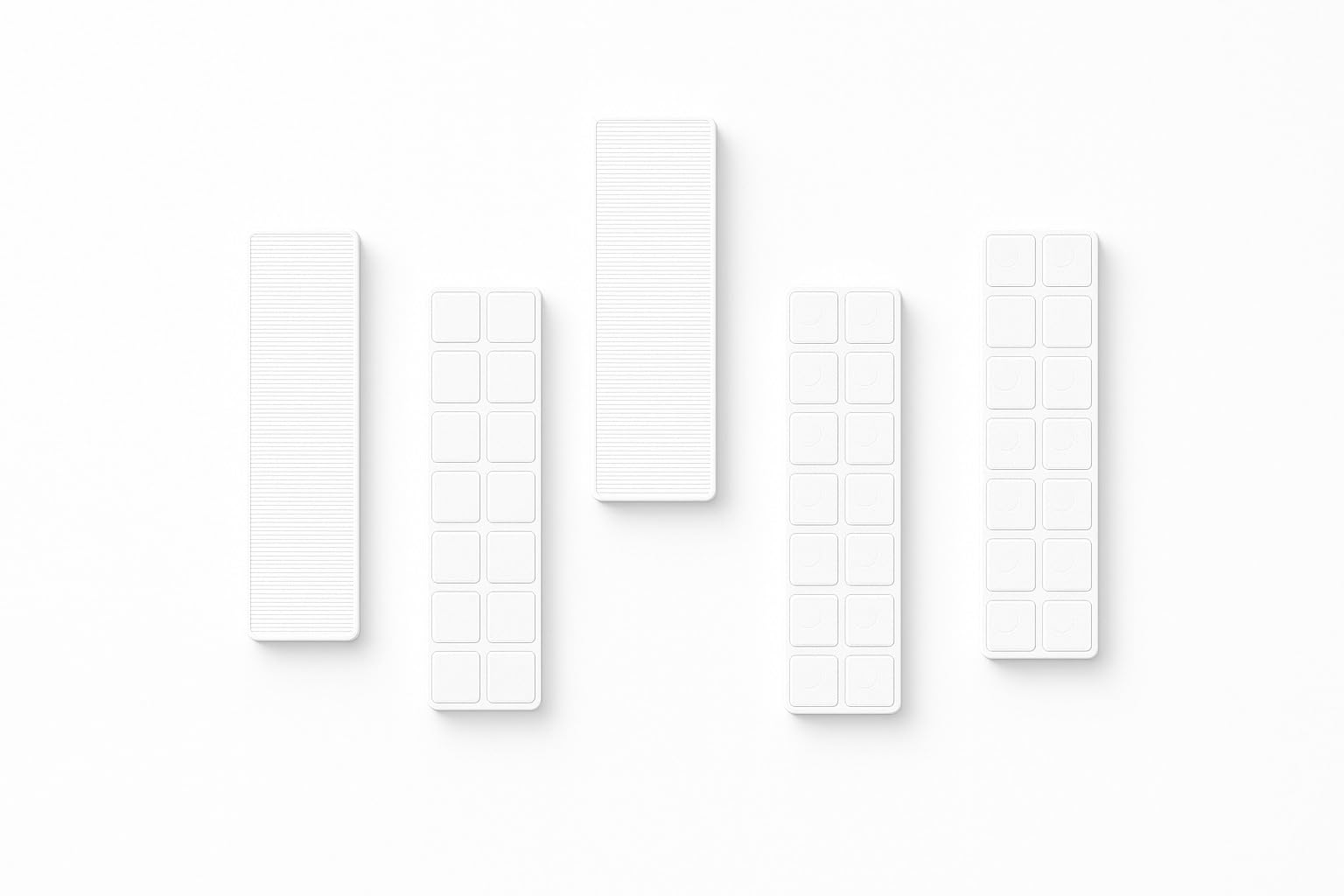 200 x 3mm White Top up Pack Glazing Packers 28x100mm, Colour-Coded Plastic Shim Spacers, for Windows, Doors, Frames and Levelling, Non-Compressible, Trade-Grade