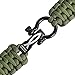 Savior Survival Gear Paracord 22mm Watch Band with Quick Release - Men & Women - Strap Compatible with Various Smart Watches, including Galaxy (some), S3 Classic, and Fenix 5 (Green, Large)