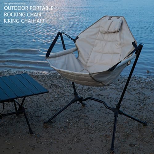 Chaises de camping haut de gamme avec tabouret balançoire ergonomique