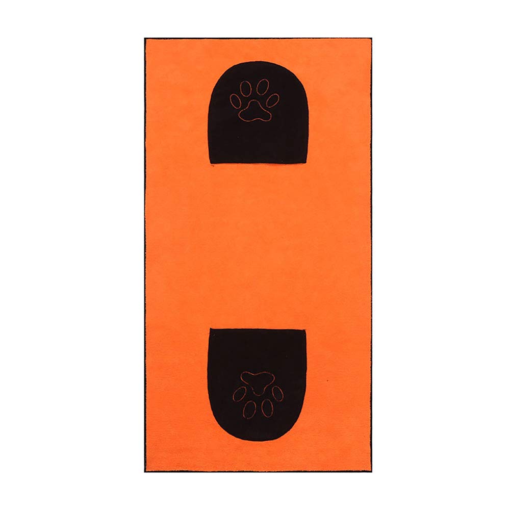 Serviette pour Chien Serviettes Absorbantes à Séchage Rapide Super Couverture de Peignoir pour Animaux de Compagnie en Microfibre Douce pour Chats