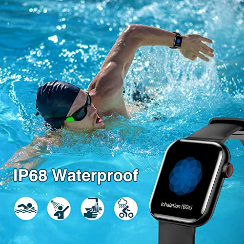 Smart Watch For Android Ios(Answer/Make Call) - 1.9" Full Touch Screen Smartwatch For Men Women, 120 Sport Modes, Fitness Tracker Smart Watch With Heart Rate Sleep Monitor, Bp, Spo2, Ai Voice #TOP5