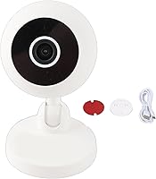 Vista 6 de Sanpyl Cámara de seguridad interior 1080 p HD infrarrojos NightMotion Detección de llamadas de voz bidireccionales Monitor de bebé para el hogar