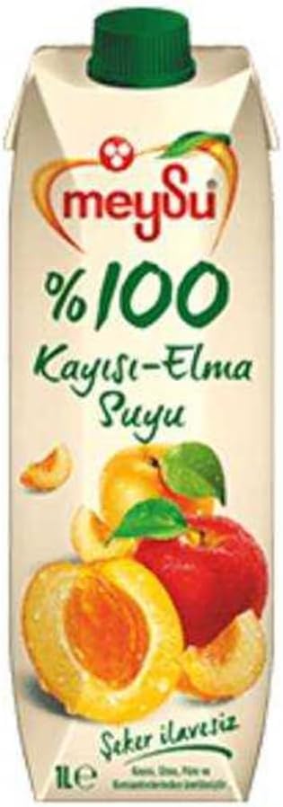 Meysu%100 Kayısı-Elma Meyve Suyu 1 Litre