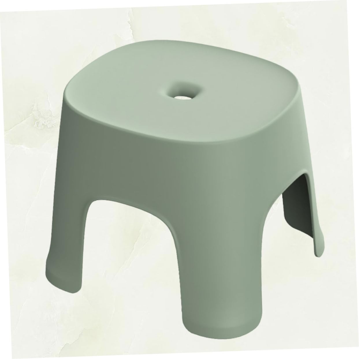 CHILDWEET Sgabello Ergonomico Piccolo Sicuro E Robusto in Plastica Per Bambini E Bambine Bagno Cucina Camper E Uso Quotidiano