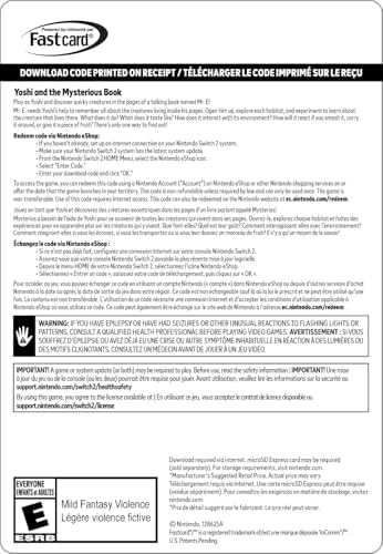 Yoshi and the Mysterious Book Standard - Nintendo Switch 2 [Digital Code]
