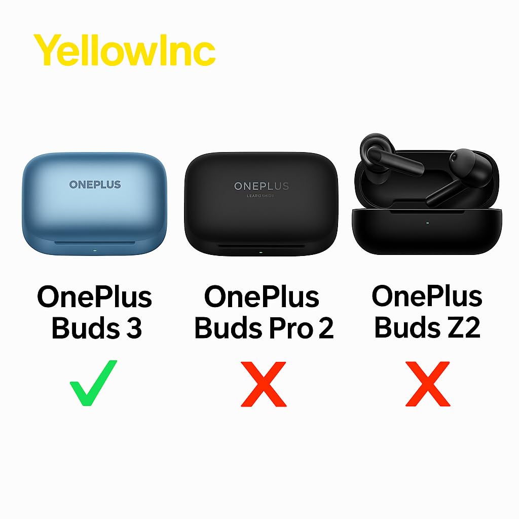 Case Cover Compatible with Oneplus Buds 3 (Transparent) — Amazon image 2