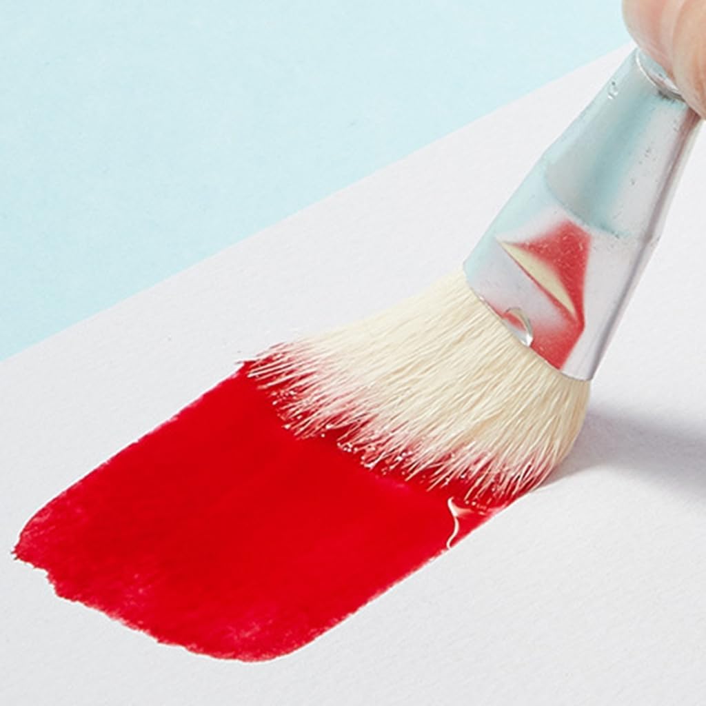 Goat Hair Brush Paintbrush Artist Brushes for Watercolor, Acrylic, Oil Painting