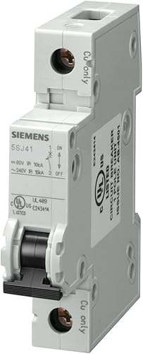 Siemens - Interruptor protección selector 240v 14ka 1 polo d 4a 70mm