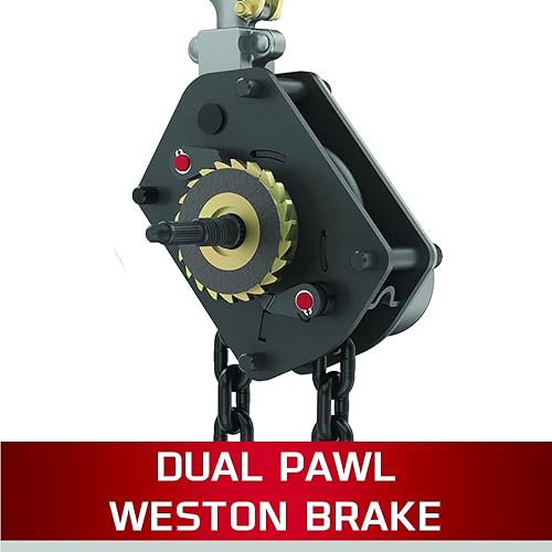 Miniatura 3 de JET JLP-025A-15, Polipasto de cadena de 14 toneladas con elevación de 15' (287102)