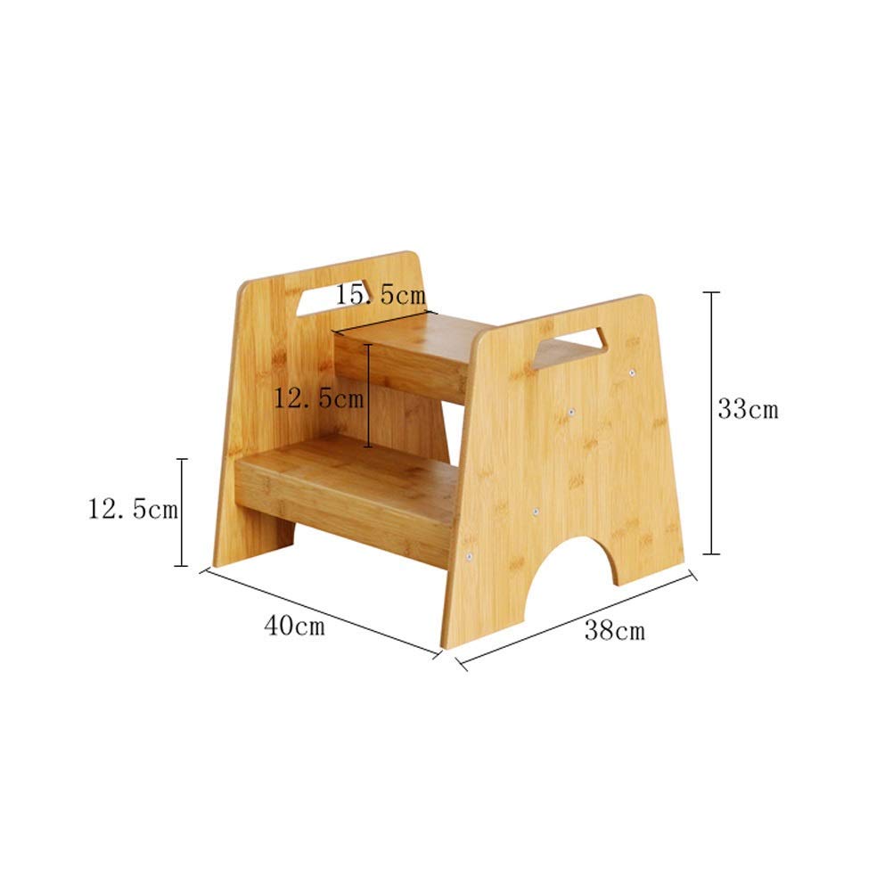 Escalera taburete de madera para el recibidor y cambio de zapatos diario
