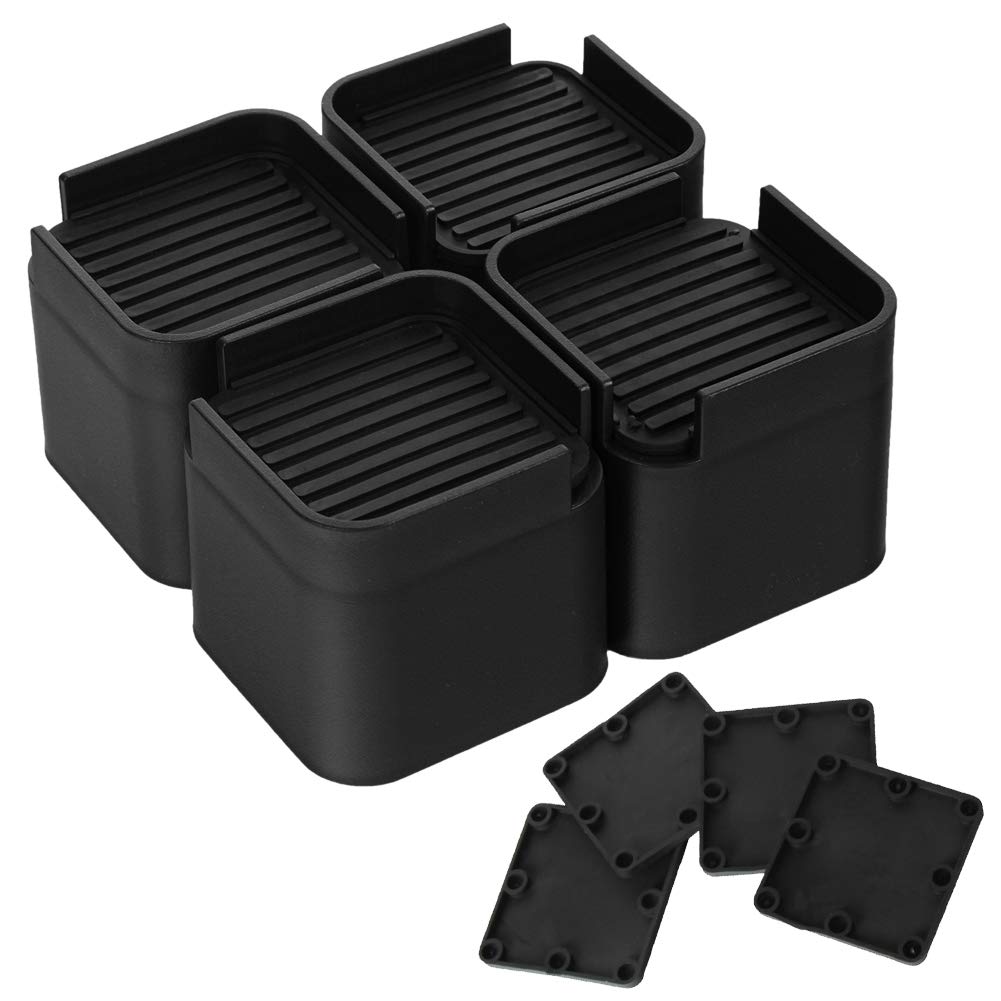 Buy VIVIJASON Adjustable Bed Furniture Risers, Lifts in Height 3 or 4