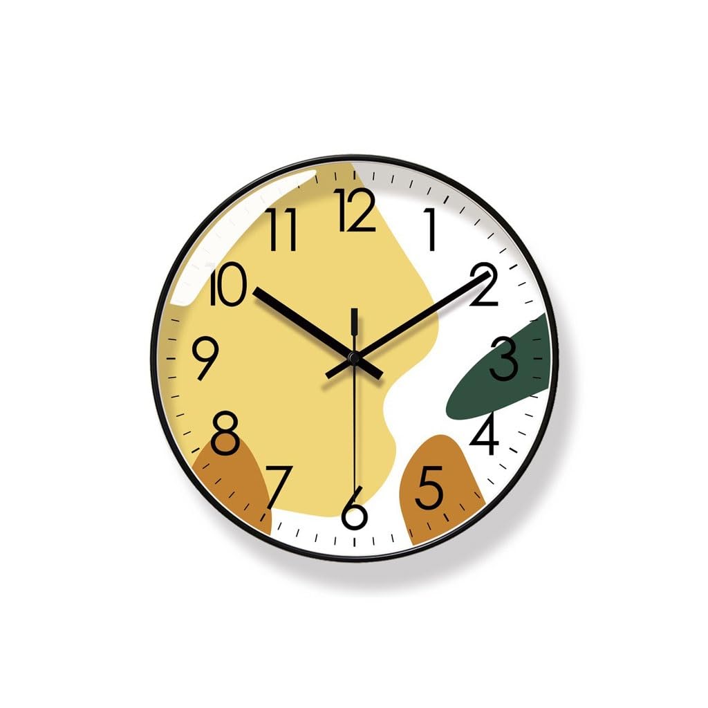 Orologio da parete Orologio da soggiorno Orologio da parete semplice Orologio al quarzo for uso domestico Orologio da parete Orologio silenzioso da ufficio Orologio da secondo spazzata Reloj De Pared(