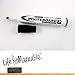12 Low Odor Dry Erase Whiteboard Marker Black Chisel Tip Pens Office School New