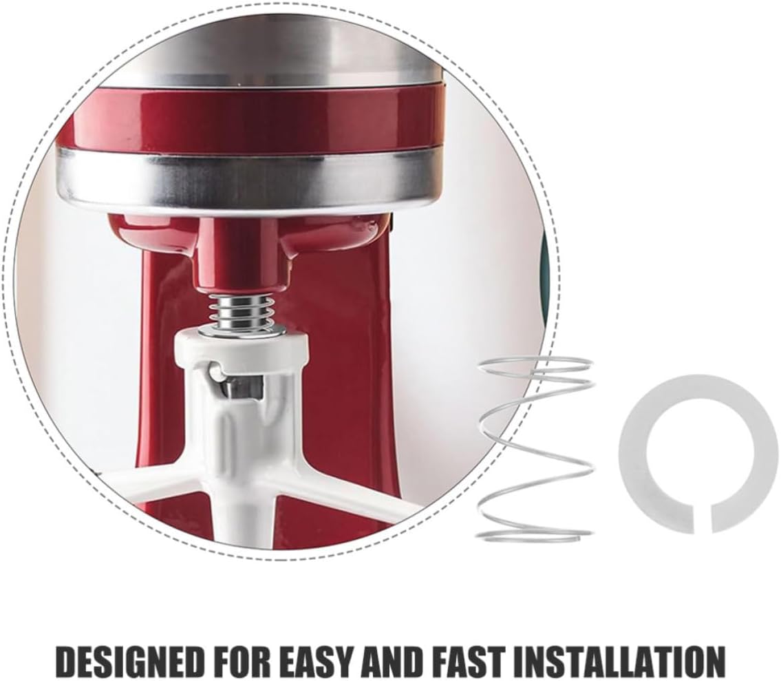 Quick Install Stainless Steel Spring and Washer Set for Blender Stand Mixer Parts, Versatile Application and Stable Reliable Performance, Metal Assembly Replacement for Kitchen