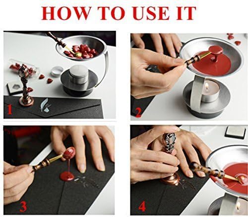 Miniatura 3 de 21 Estilos Decorativos Carácter Chino Doble Felicidad Sello de Cera Sello de Sellado Curlicue Invitaciones de Boda Tarjetas Regalo de Navidad