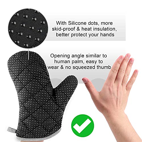 Grillart Grill Tools Grill Utensils Set - 3Pcs Bbq Tools, Stainless Barbeque Grill Accessories - Spatula/Tongs/Fork, With Insulated Glove, Ideal Bbq Set Grilling Tools For Outdoor Grill, Gifts For Men #TOP5