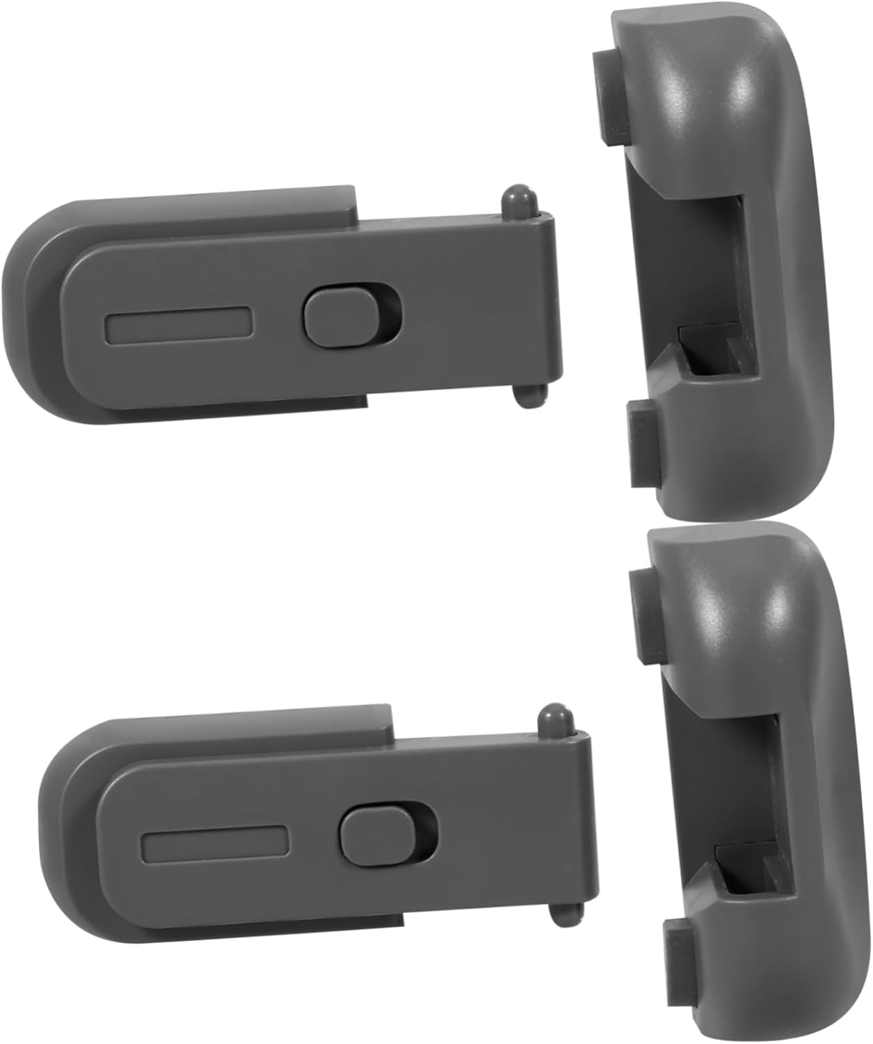 6pcs Safety Cabinet Locks Easy Install Proofing Locks for Cabinets and Furniture Material Sleek Design for Home Aesthetic