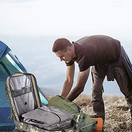 Monoki Military Tactical Backpack for Men, Large Army 3 Day Assault Pack, Molle Bag Rucksack, Emergency Backpack, Range Bag - Thumbnail 5