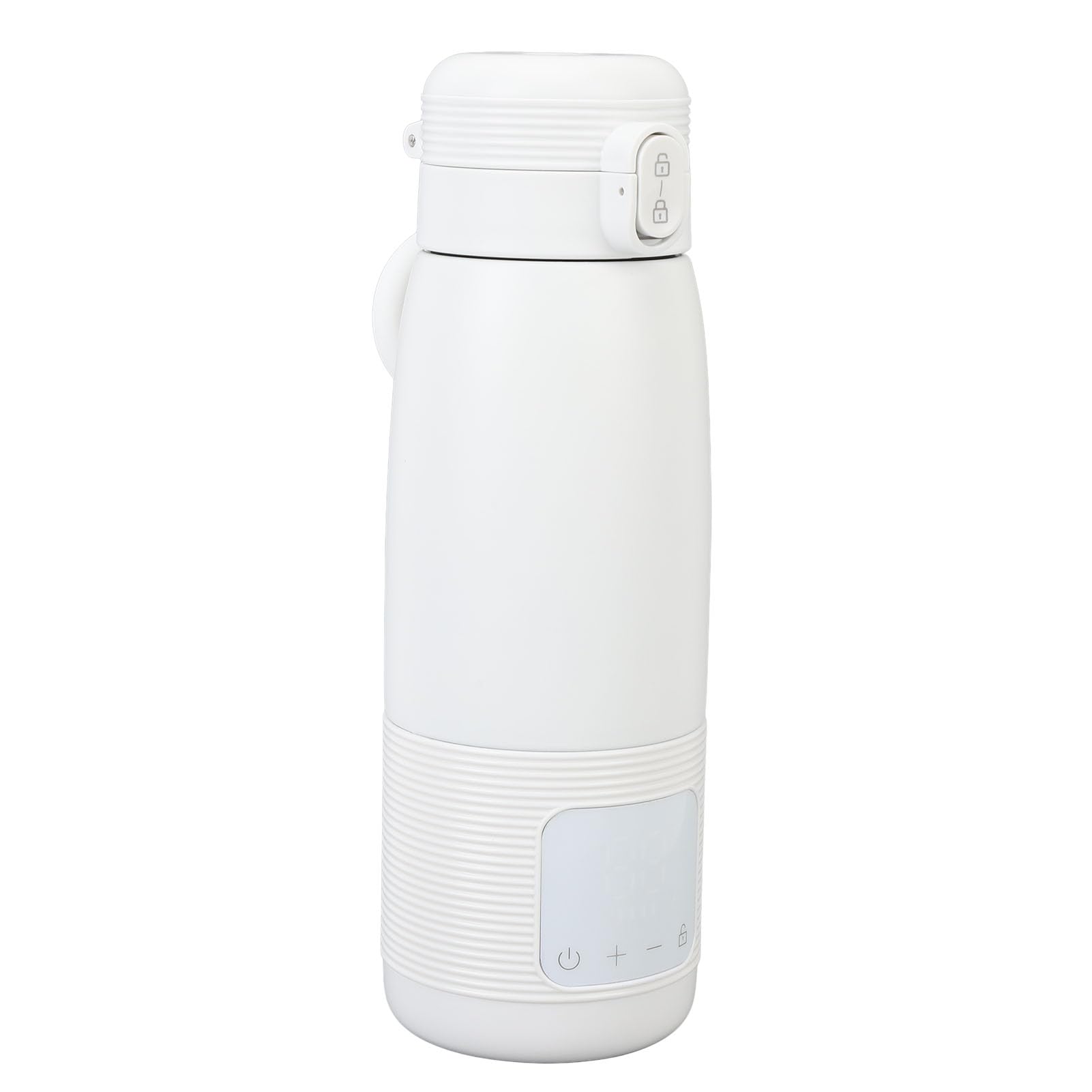 Calentador de biberones portátil inalámbrico, temperatura constante, recargable por USB, calentador de agua de viaje para leche materna (500 ml)
