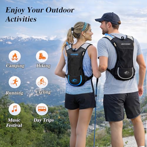 TNYSPORT 2 Pack Hydration Backpack