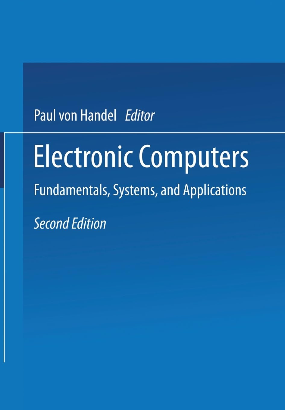 Electronic Computers: Fundamentals,...