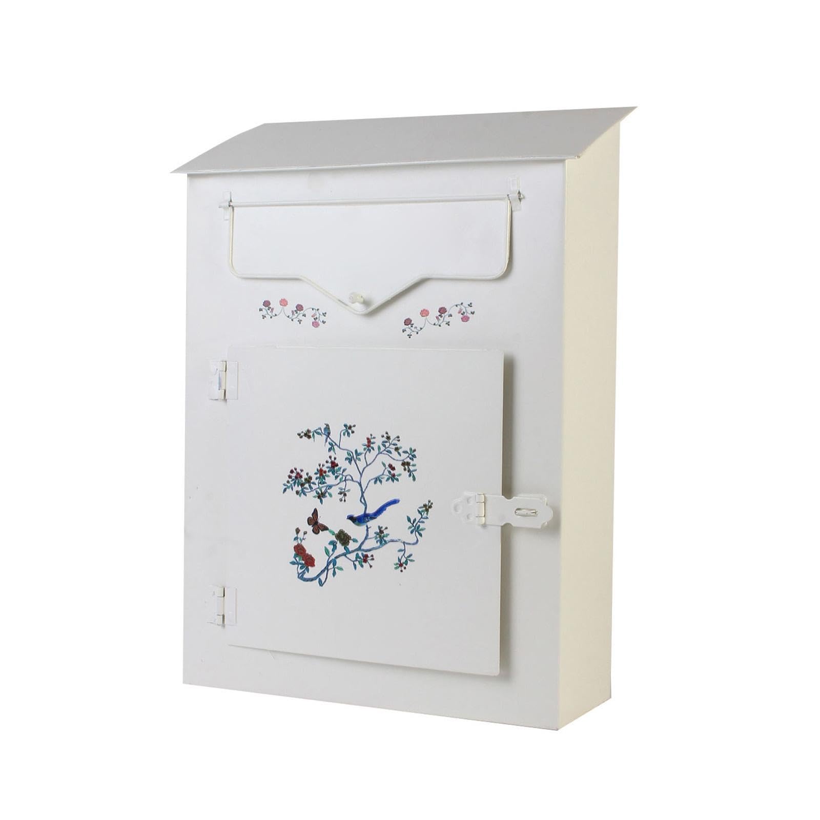 Boîte aux lettres en fer intérieur spacieux pour protéger le courrier