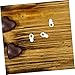 Imagen de JUMPLAWN 50piezas Mini Chupetes De Plástico para Decoración Mesa Shower Niño y Niña para Manualidades Seguro para Bebés Adornos Bautizo Fiesta Azules