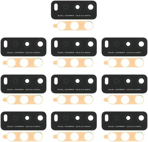 Back Camera Lens Replacement For Y12S V2026 V2033-10Pcs Set