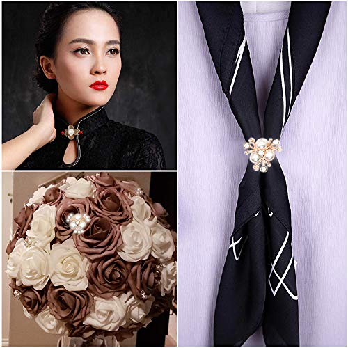 Hostk 28 spille rotonde a bottone in strass e