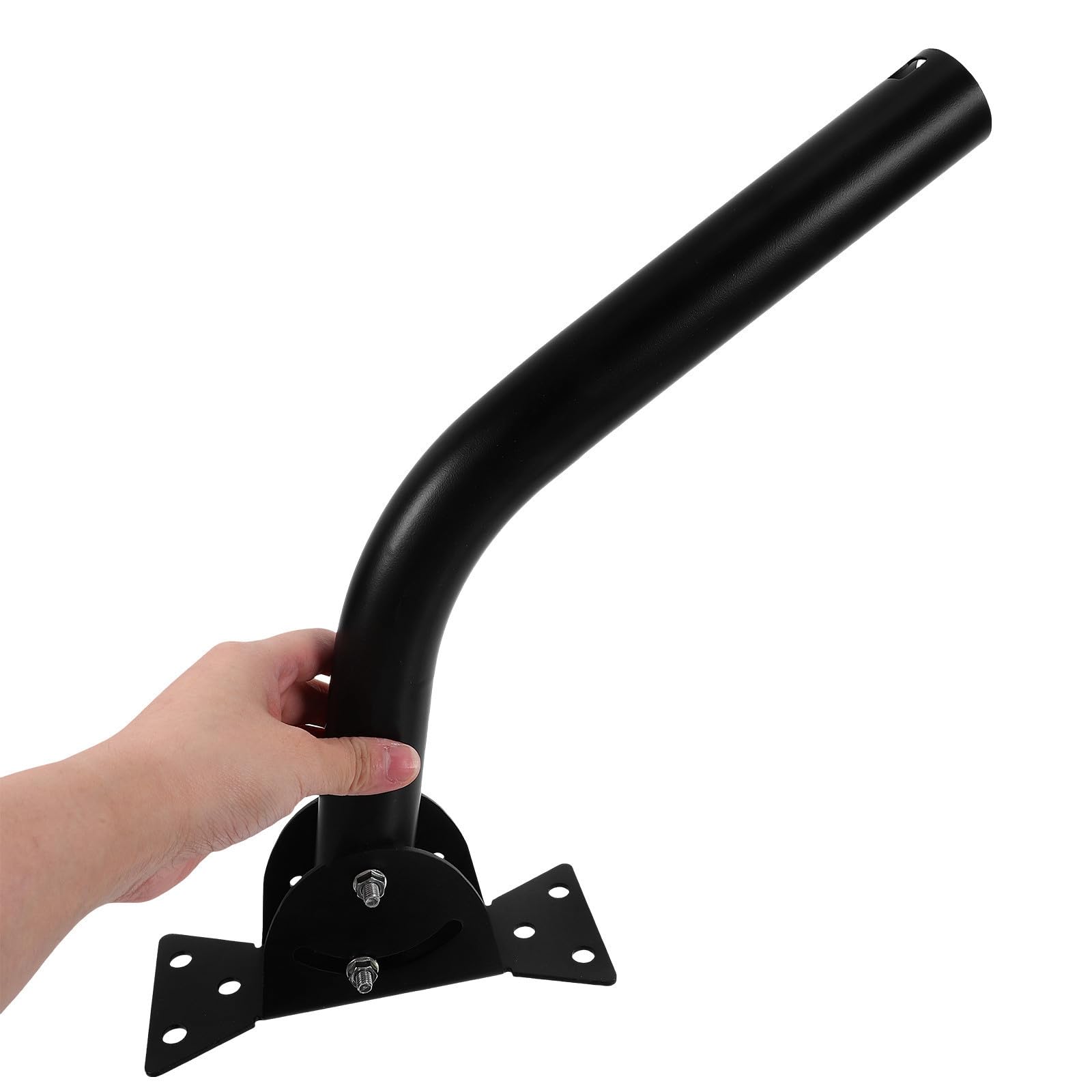 Kit de Montaje Portátil Ajustable para Antena RV, Hierro Negro