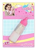 De color rosa y blanco Rosa Toys- Biberón mágico para muñecos, Multicolor (98959)
