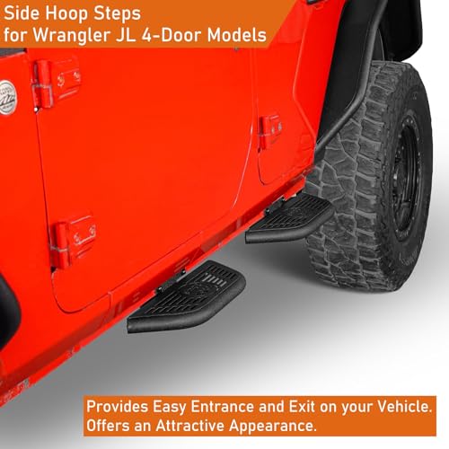 Estribos laterales para Jeep Wrangler JL 2018-2026 miniatura 2