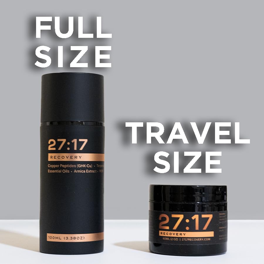 ghk cu muscle Amazon.com: 27:17 Recovery – Muscle Recovery Cream with Copper Peptides,  Arnica, MSM & Menthol – Fast-Absorbing Joint & Muscle Support Lotion –  Premium, Non-Greasy Peptide Cream (60ml / 2oz) : Health & Household